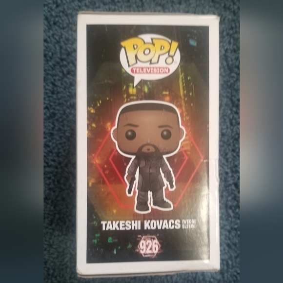 Funko Pop Television Altered Carbon Takeshi Kovacs (Wedge Sleeve) #926. 2020. - Picture 4 of 6